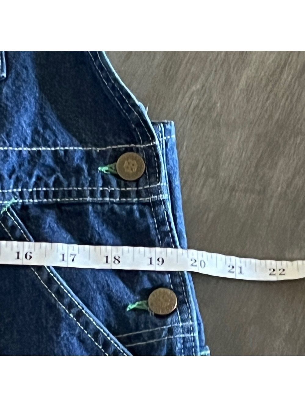 Oshkosh B’Gosh Union Made Sanforized Denim Overalls - Size Medium - Picture 13 of 16